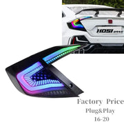 RGB LED Tail Lights for Honda Civic 2016 - 2018 - RGB product image 1